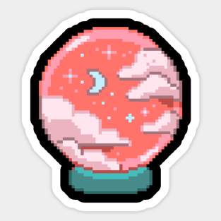 crystal ball Sticker